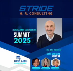 Stride HR Consulting Shared Learning Summit 2025 Flyer`